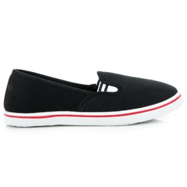 Mckeylor Svarta slip-on sneakers