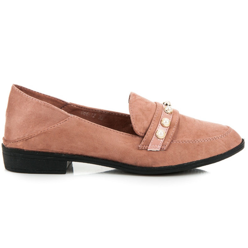 Sixth Sense Mockaskor med pärlor rosa