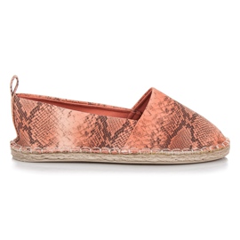Mckeylor Espadrillos med djurmönster rosa