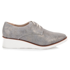 Vinceza Knytna kilklackar grå