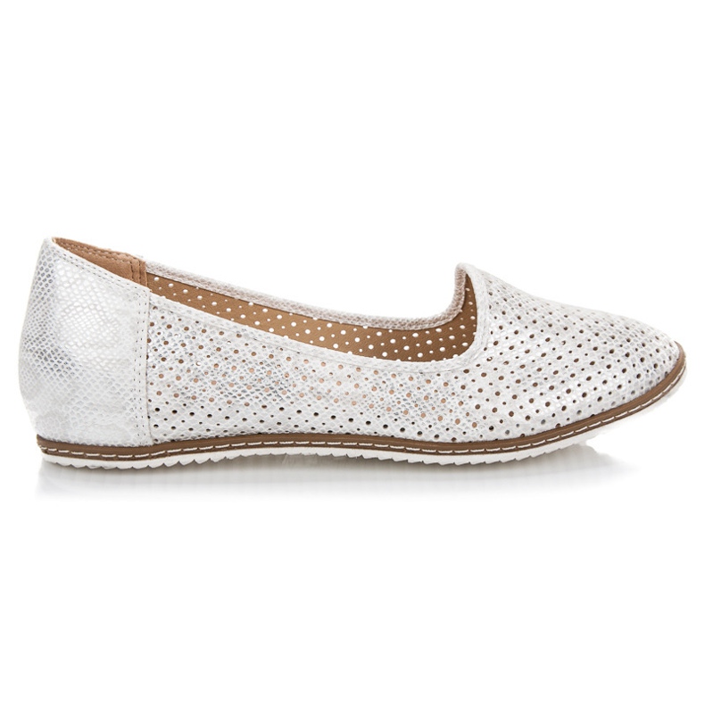 Vinceza White Openwork Lords vit