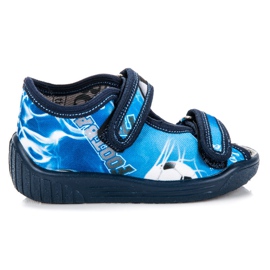 Reweks Blå kardborre tofflor