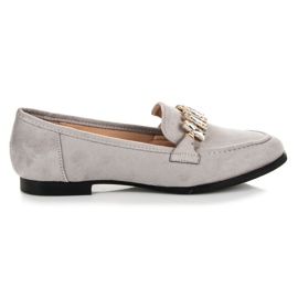 Vices Mockaskor med en prydnad grå