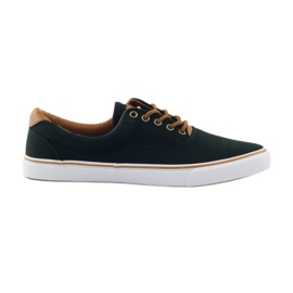 American Club Svarta sneakers bundna 18-65 brun