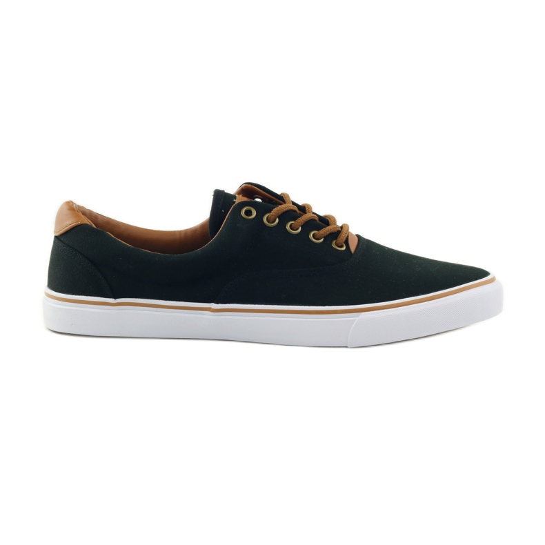 American Club Svarta sneakers bundna 18-65 brun