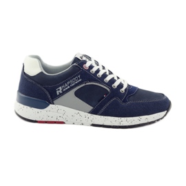 American Club Sportskor för män American 703039 sneakers marinblå