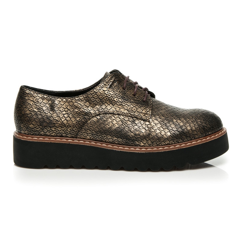 Kylie Skor På Plattformen gul