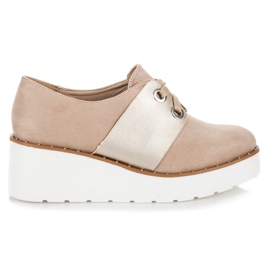 Seastar Bundna Brogues På Plattformen brun