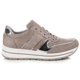 Seastar Mockaskor på plattformen grå