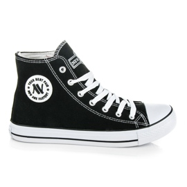 New Age Höga sneakers för män svart