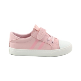 Pink Big Star 374038 sport sneakers rosa vit