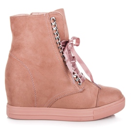 Seastar Rosa sneakers med dragkedja