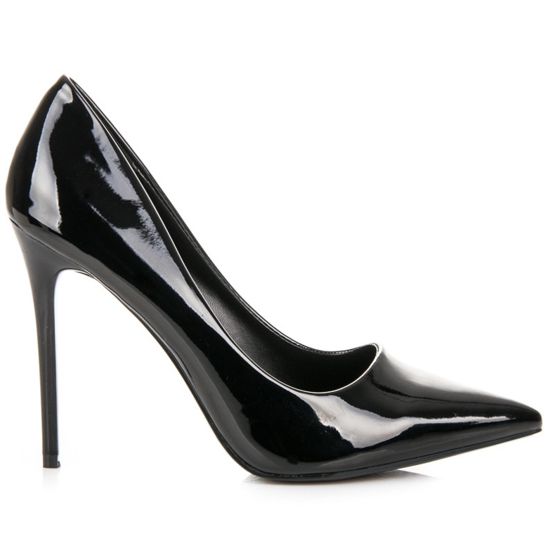 Seastar Sexiga lackade klackar svart