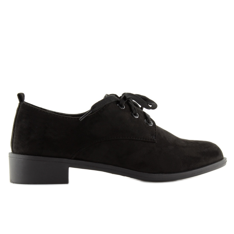 Dam Loafers Spetsad Svart Nc138