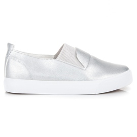 L&H Silver Slipons grå
