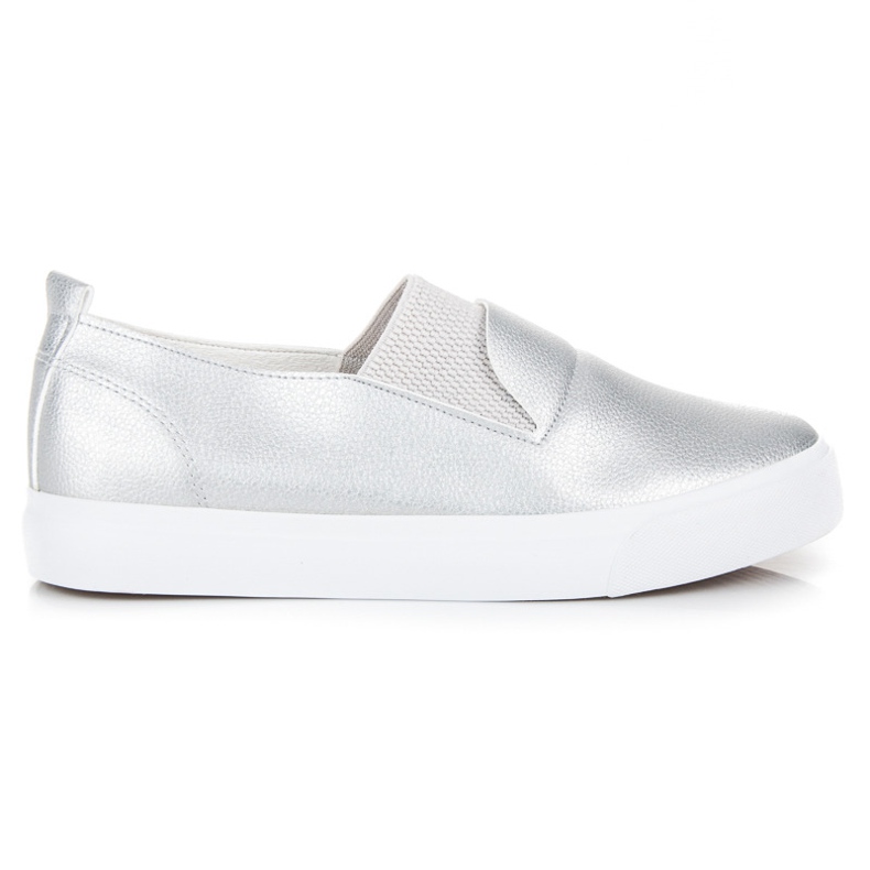 L&H Silver Slipons grå