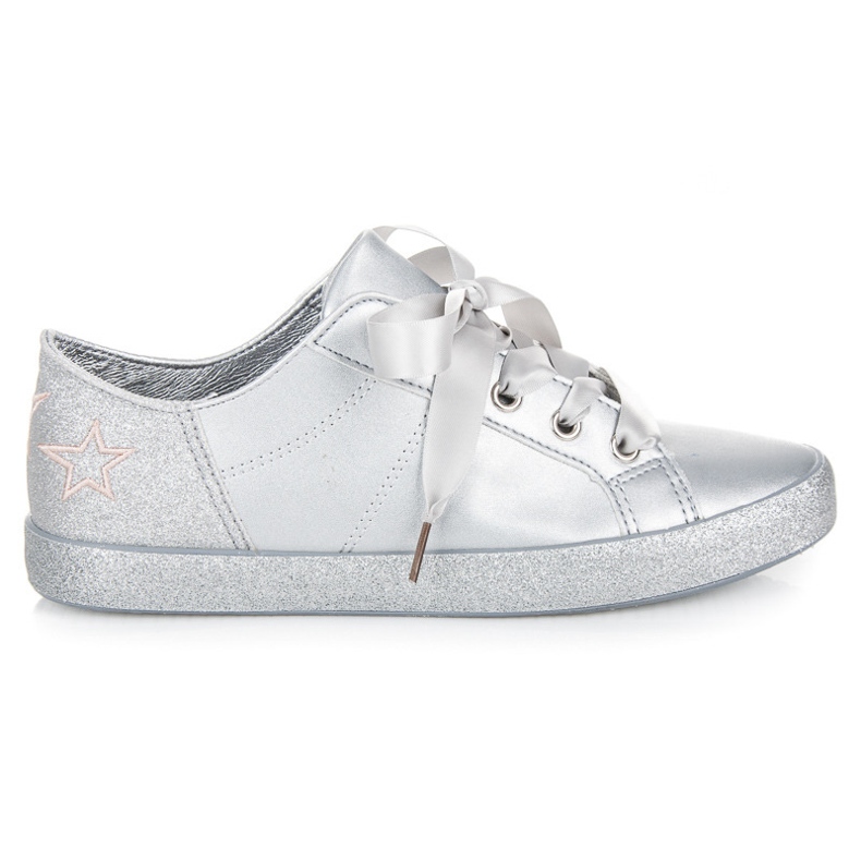 L&H Sneakers bundna med ett band grå