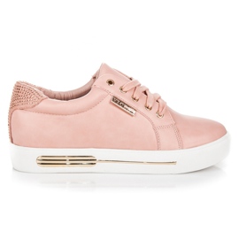 Vices Plattform sportskor rosa