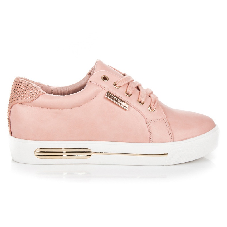 Vices Plattform sportskor rosa