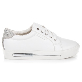 Vices Plattform sportskor vit