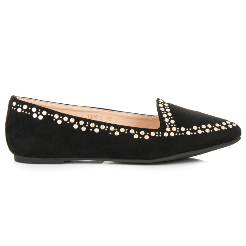 Vices Mocka ballerinor svart