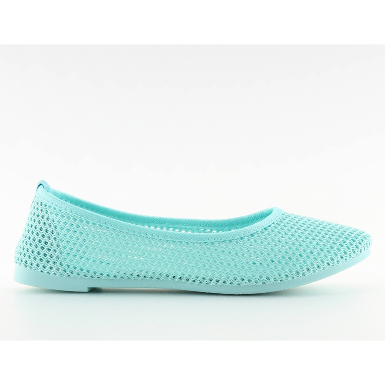 Mint mesh ballerinas JX56 L.GRÖN