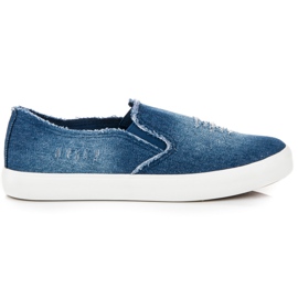 Torna Denim slipons blå