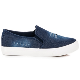 Torna Denim sneakers blå