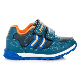 Hasby Mörkblå Sneakers på kardborreband