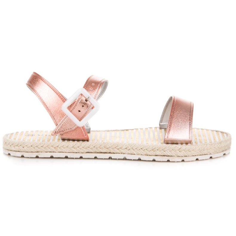 Vinceza Platta Sandaler Med Spänne rosa