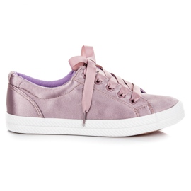 Kylie Satin sneakers violett