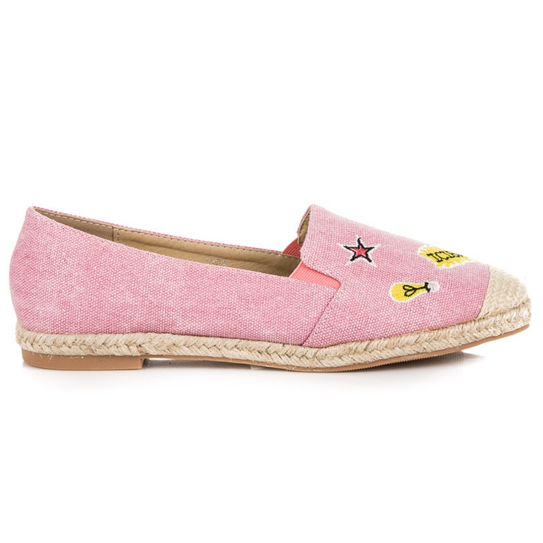 Seastar Espadrillos med plåster rosa