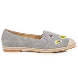 Seastar Espadrillos med plåster grå