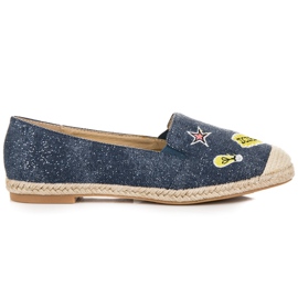 Seastar Espadrillos med plåster blå