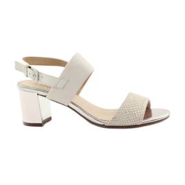 Caprice sandaler damskor 28302 brun gul