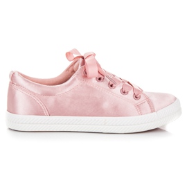 Kylie Satin sneakers rosa