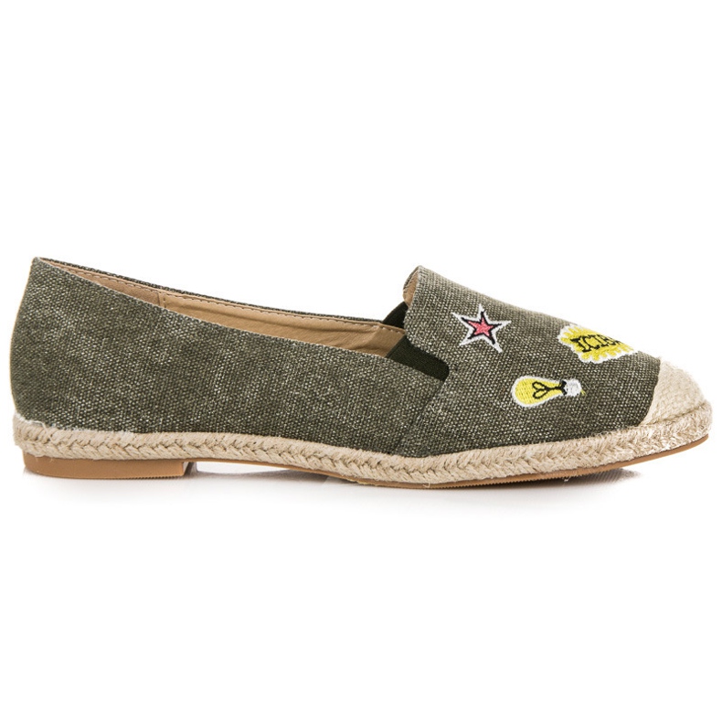 Seastar Espadriller Med Plåster grön