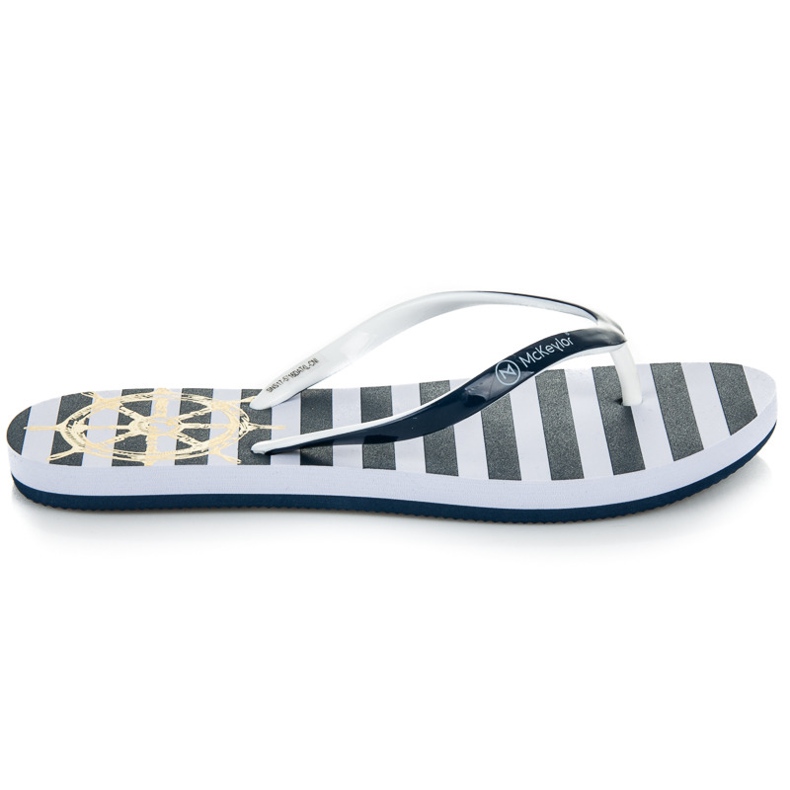 Mckeylor Sjömans tofflor blå