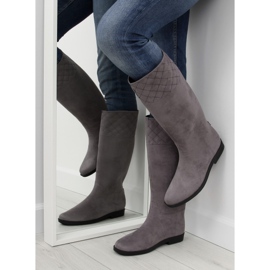 Grå damgaloscher grå D62P Grå