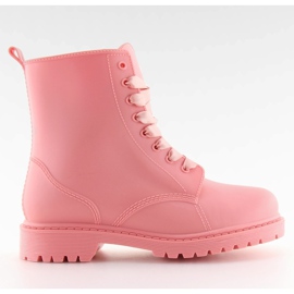 Rosa D56P rosa snörstövlar