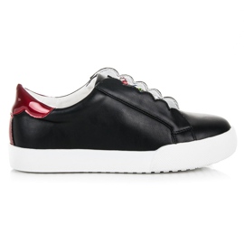 Vices Slip-on sneakers med ugglor svart