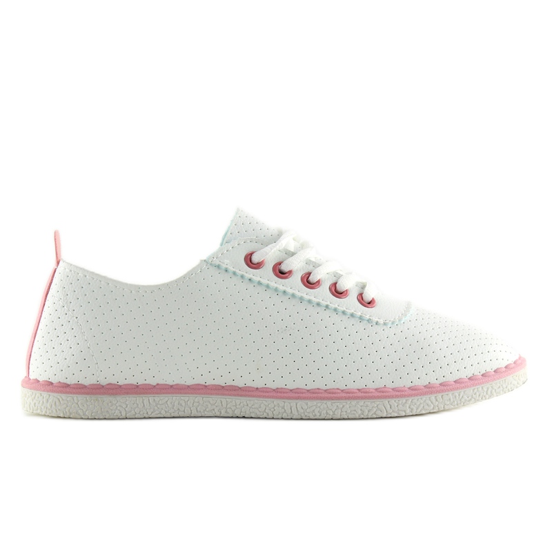 Vita damsneakers L-6 Rosa