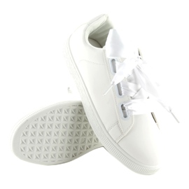 Sneakers Med Band Vit Bl1250-Sp