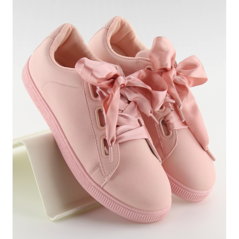 Rosa BL1250-SP rosa sneakers med band