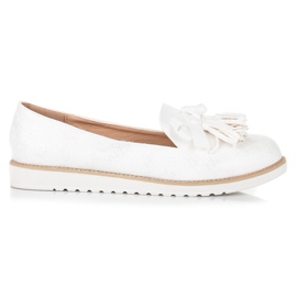 Vices Mockaherrar med fransar vit