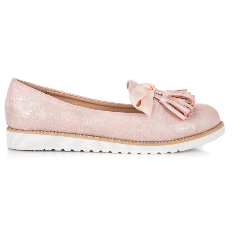 Vices Mockaherrar med fransar rosa