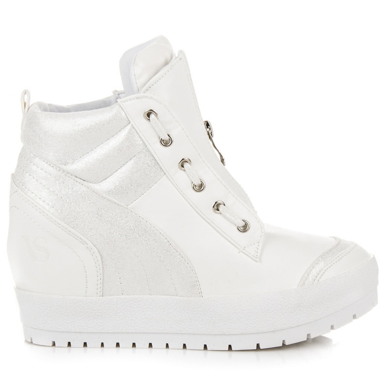 Vices Plattformssneakers vit