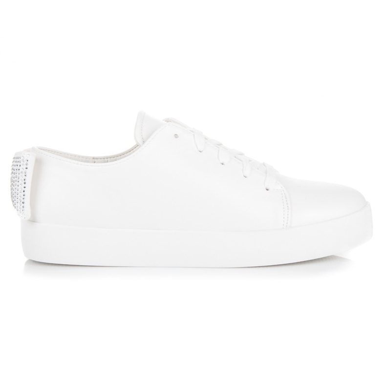 Vices Knytna sneakers med rosett vit