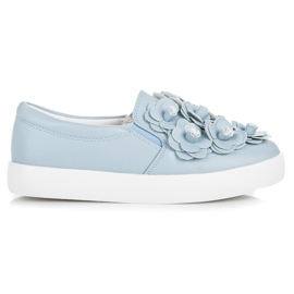 Vices Dekorativa Slipons blå