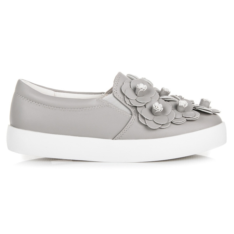 Vices Dekorativa Slipons grå